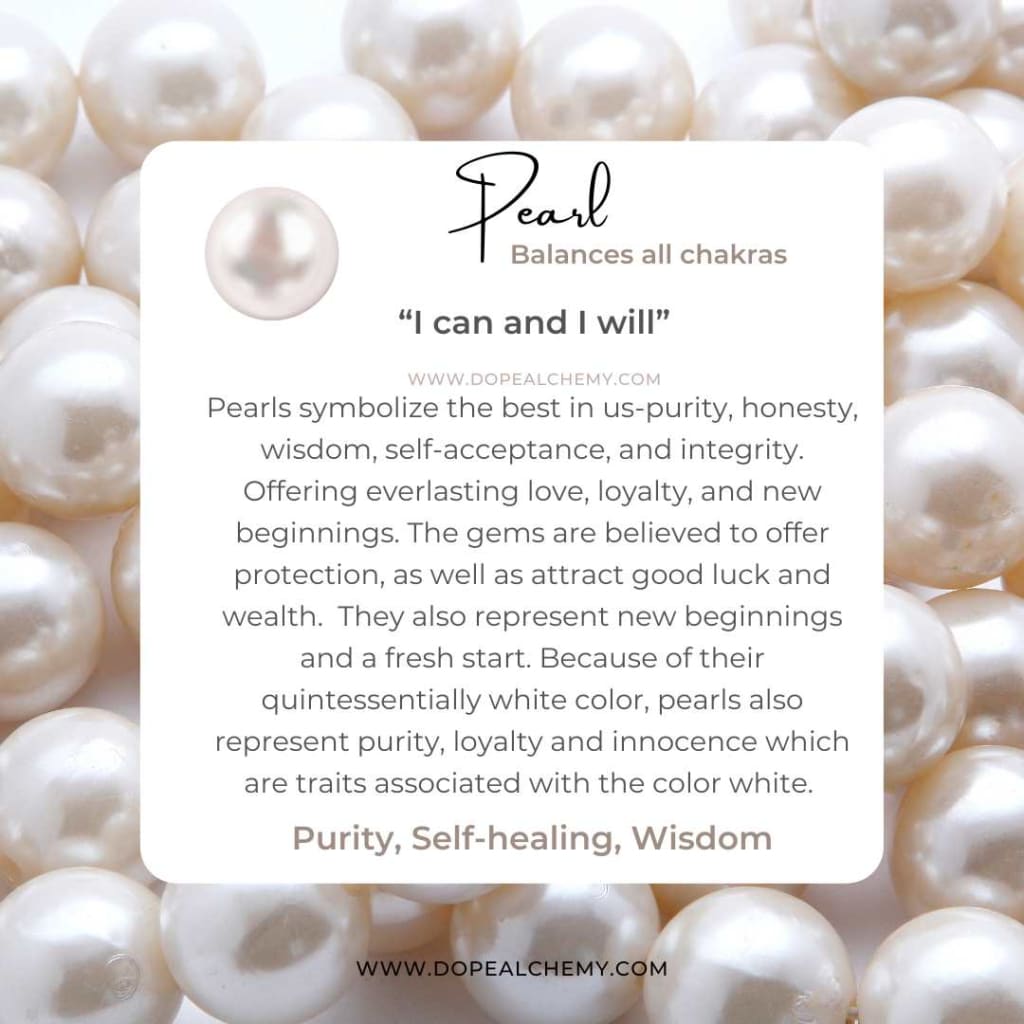 Green Aventurine x Rose Quartz x Pearl Bracelet set-Bracelet set-DopeAlchemy-DopeAlchemy.com