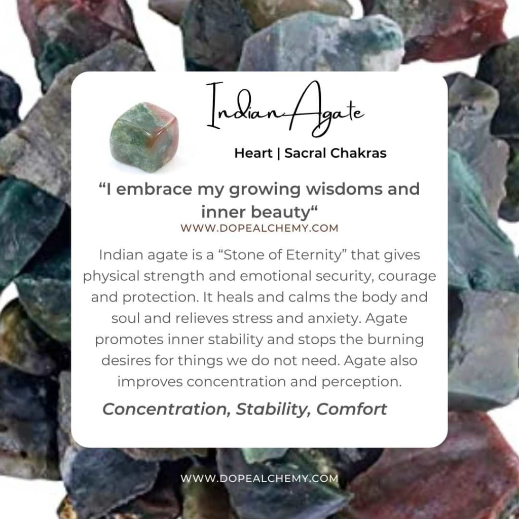 Indian Agate x Hematite Bracelet and Earring set-Bracelets-DopeAlchemy-DopeAlchemy.com