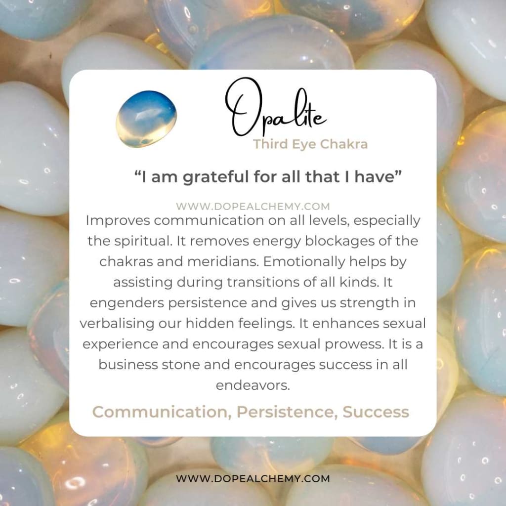 Opalite x Lava Stone x Onyx Bracelet-Bracelets-DopeAlchemy-DopeAlchemy.com