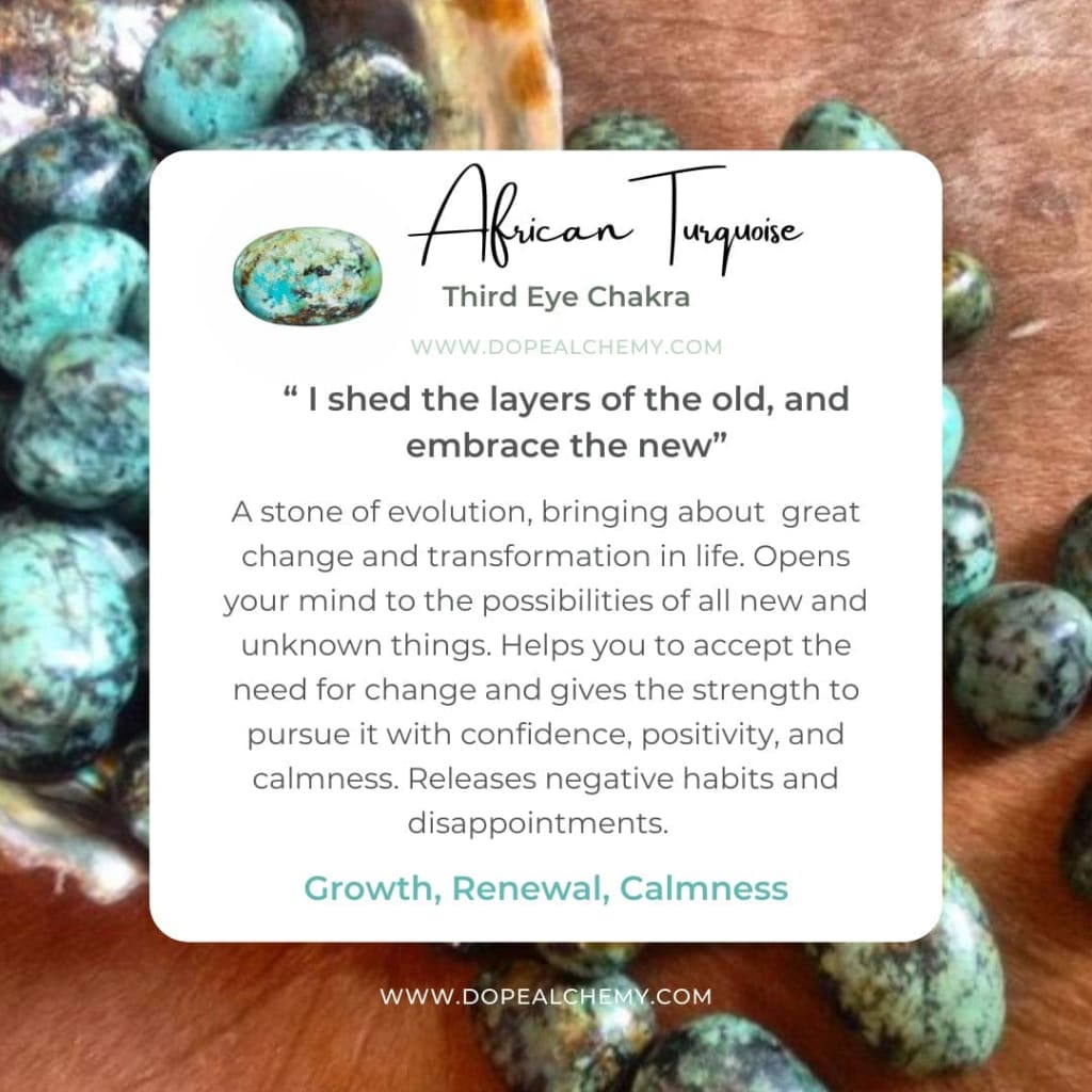 African Turquoise x Onyx Bracelet-Bracelets-DopeAlchemy-DopeAlchemy.com