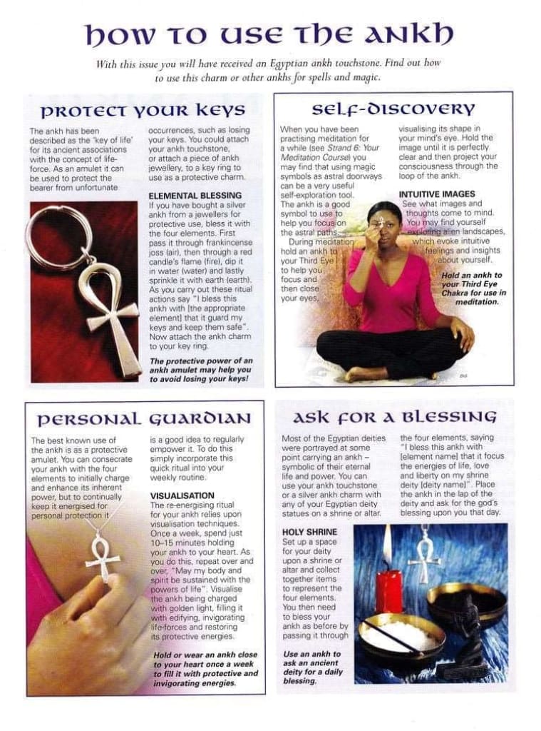 Ankh x bronze huggie earrings - Earrings