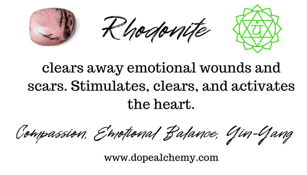 Brown Rhodonite x Wood x Bronze Bracelet-Bracelet-DopeAlchemy-DopeAlchemy.com