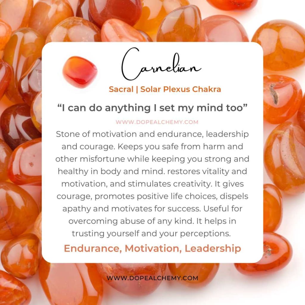 Carnelian x Bronze Pendant Necklace-Pendant-DopeAlchemy-DopeAlchemy.com