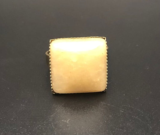 Citrine x Bronze Ring-Ring-DopeAlchemy-DopeAlchemy.com