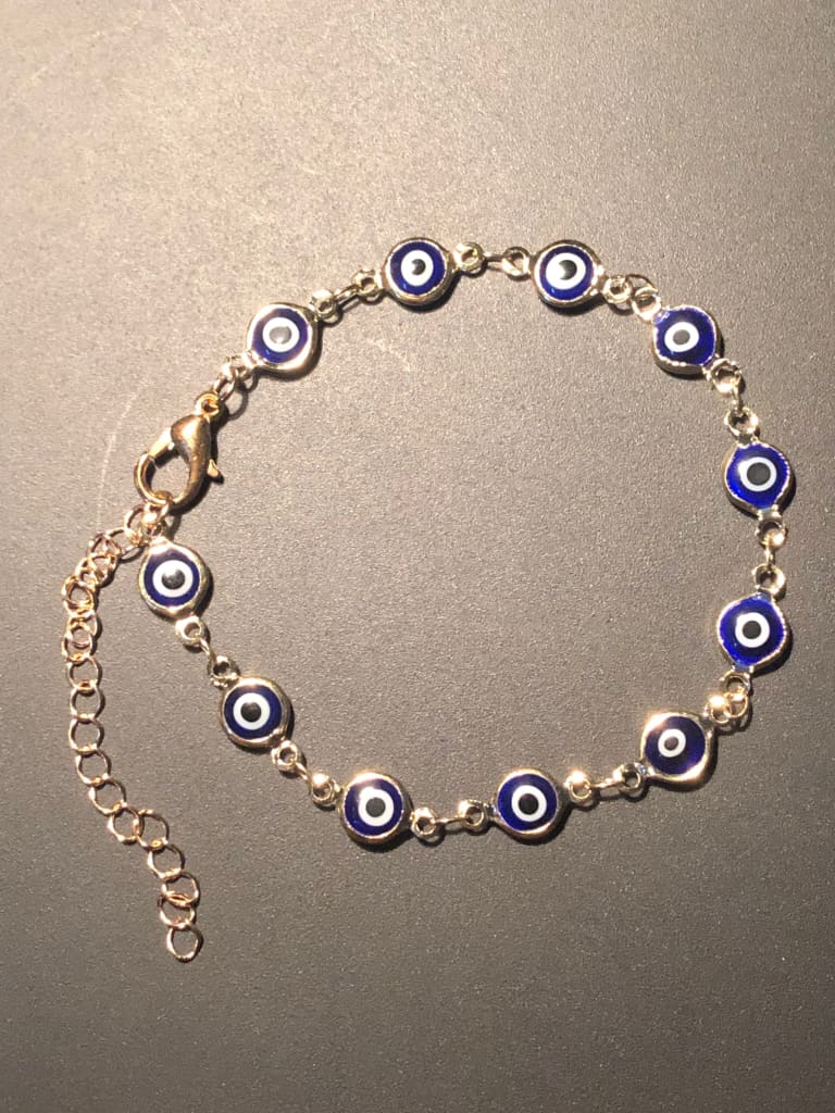 Evil eye protection charm bracelet - Bracelets