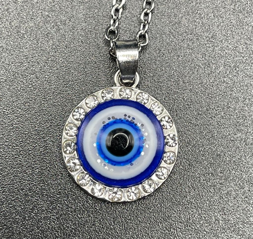 Evil eye protection pendant necklace - Pendant