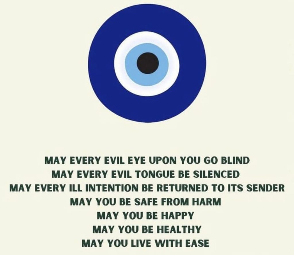 Evil Eye x Gold Minimalist Necklace-Dope Alchemy Handcrafted-DopeAlchemy.com