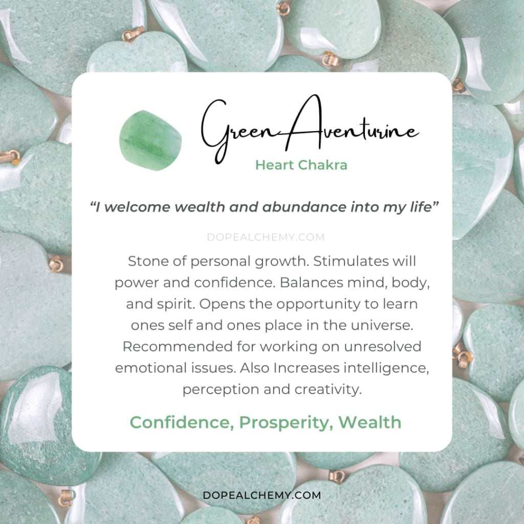 Green aventurine x gold leaf pendant necklace - Pendant