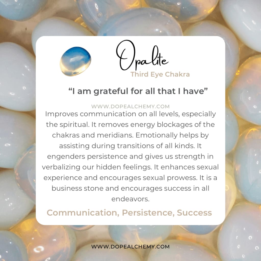 Opalite bra stone - Bra Stone