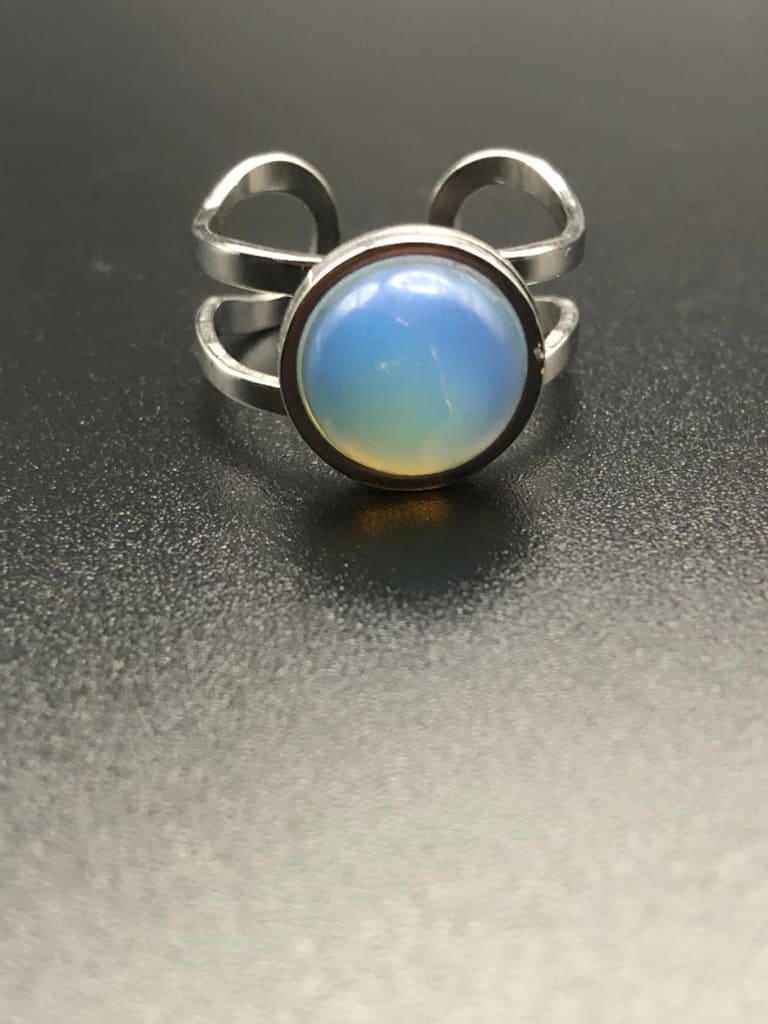 Opalite x silver ring - Ring