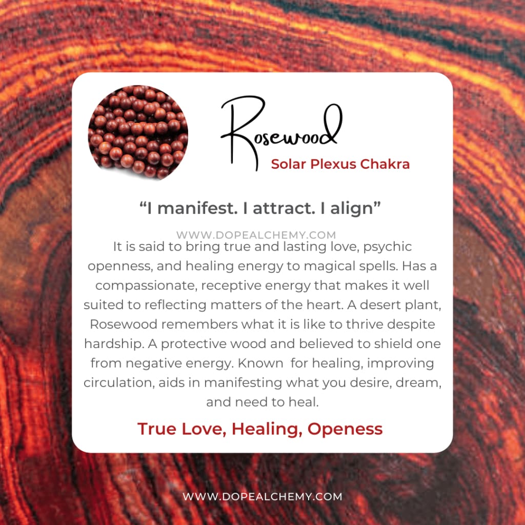 Picasso Jasper x Rosewood bracelet-Bracelets-DopeAlchemy-DopeAlchemy.com