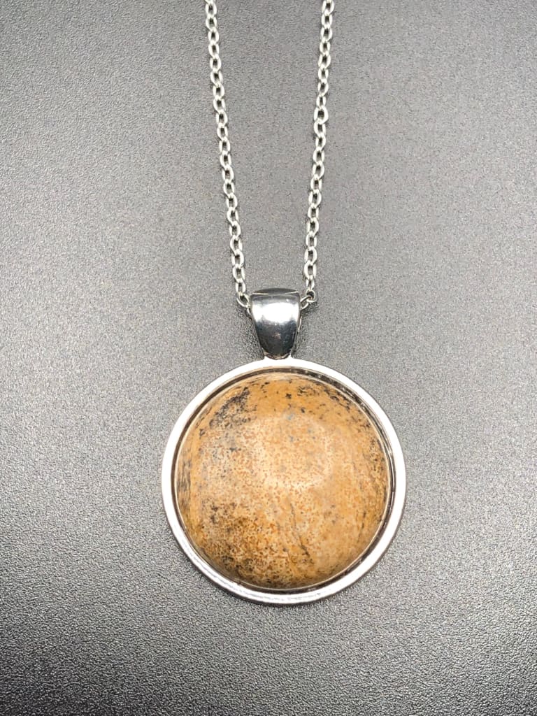 Picture Jasper x Silver-Pendant-DopeAlchemy-DopeAlchemy.com