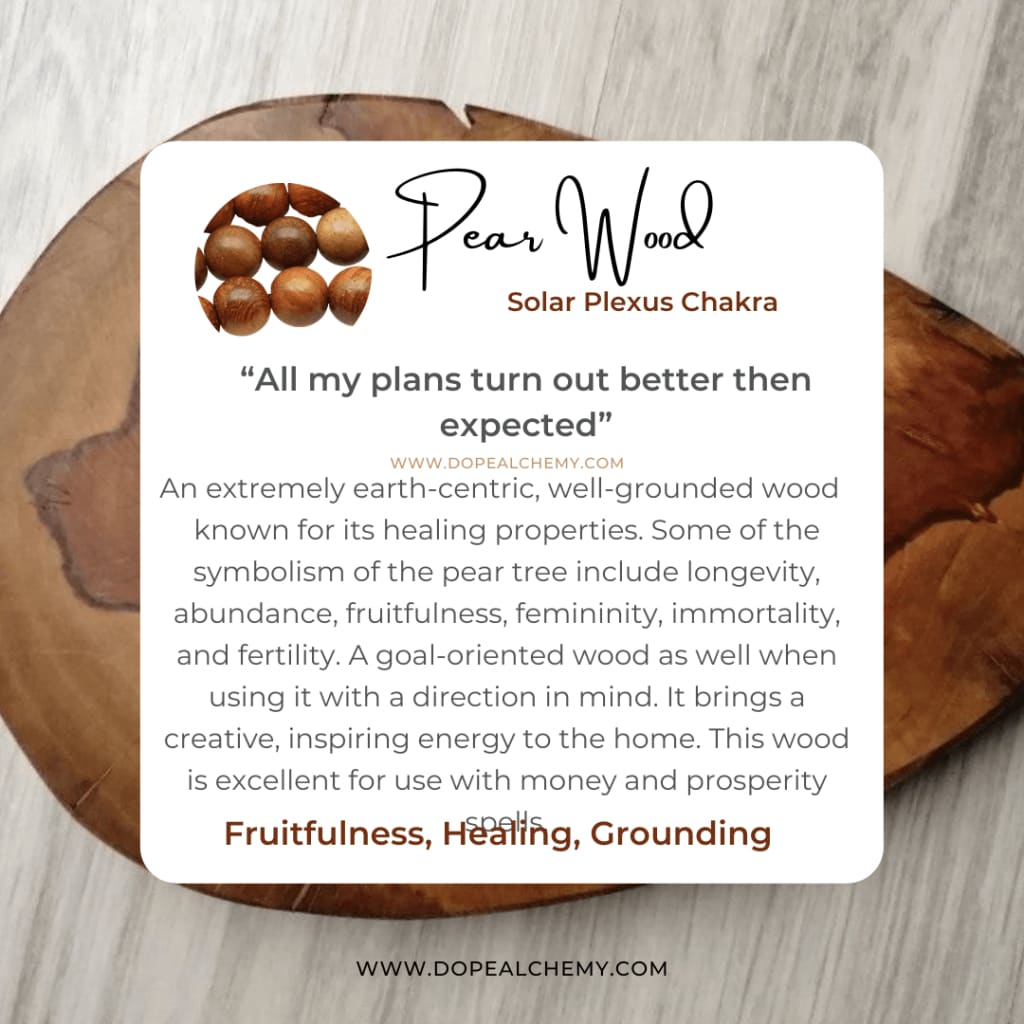 Picture jasper x wood x tree of life charm bracelet