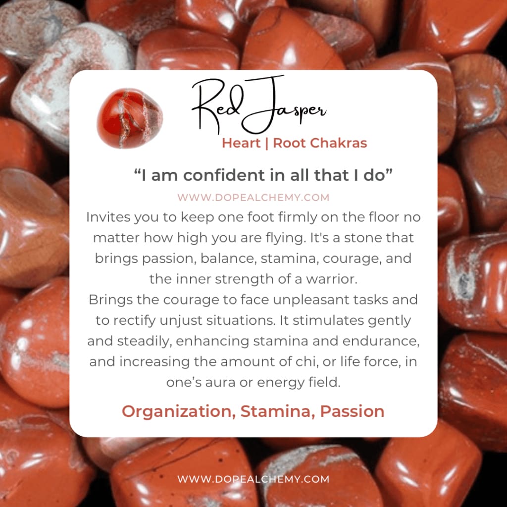 Red jasper x silver earring studs - Earrings