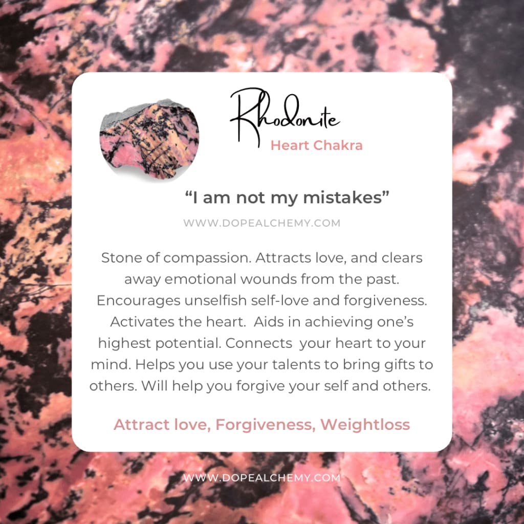 Rhodonite x Onyx Bracelet-Bracelets-DopeAlchemy-DopeAlchemy.com