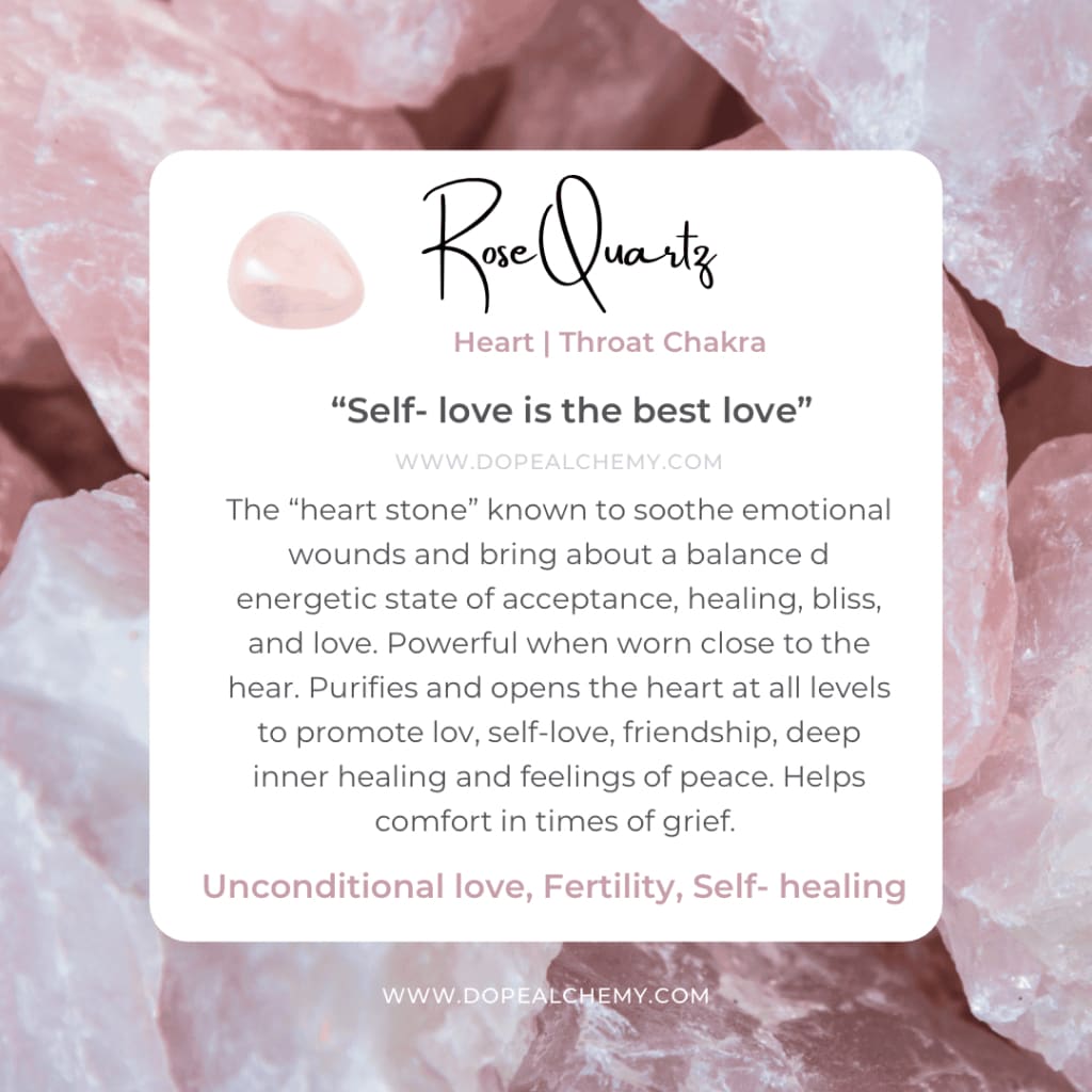 Rose quartz x silver stud earrings - Earrings