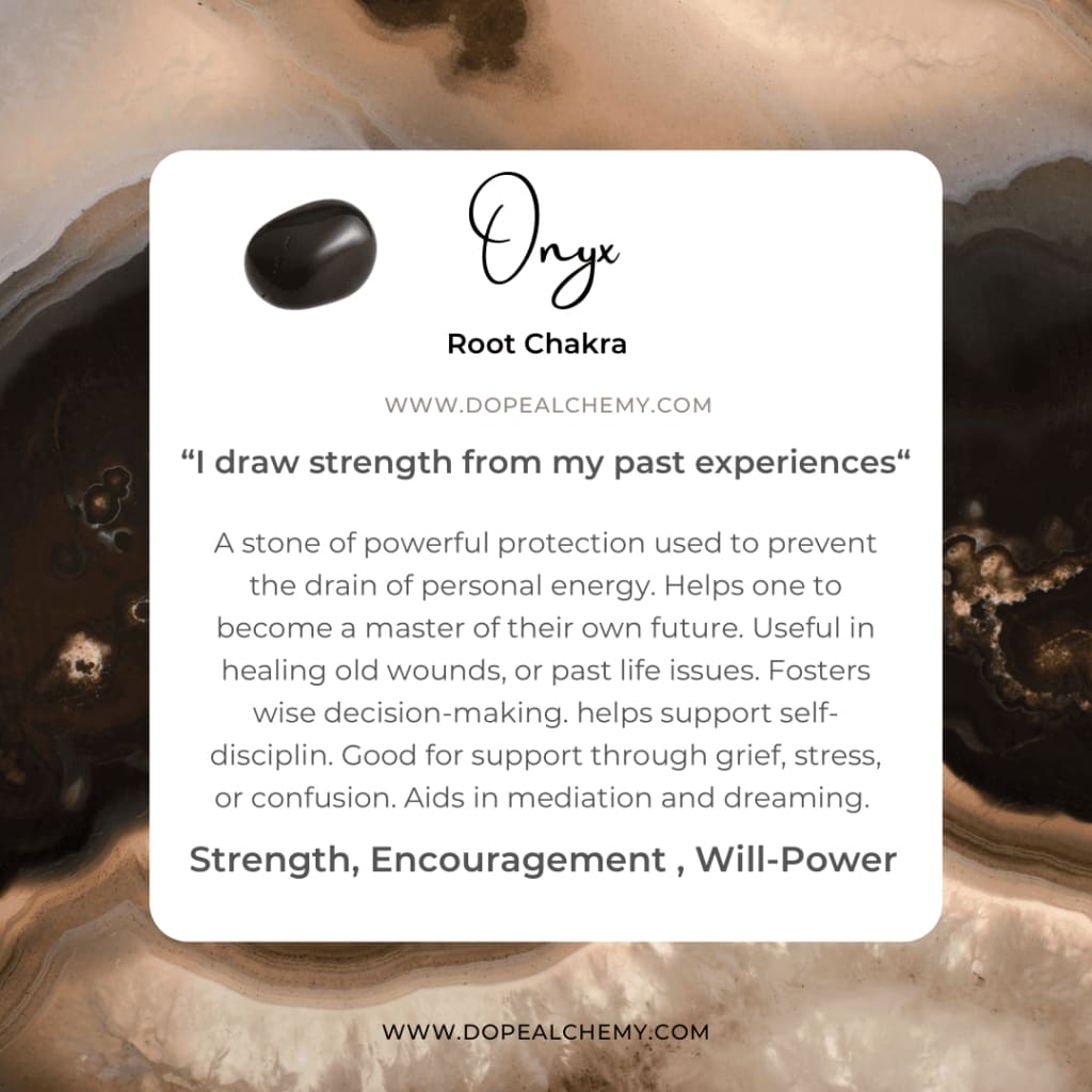 Sapphire x Hematite x Onyx Charm bracelet-Bracelets-DopeAlchemy-DopeAlchemy.com