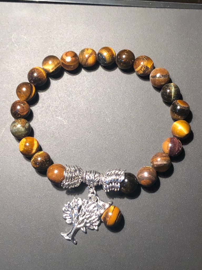 Tigers eye x tree of life bracelet - Bracelet