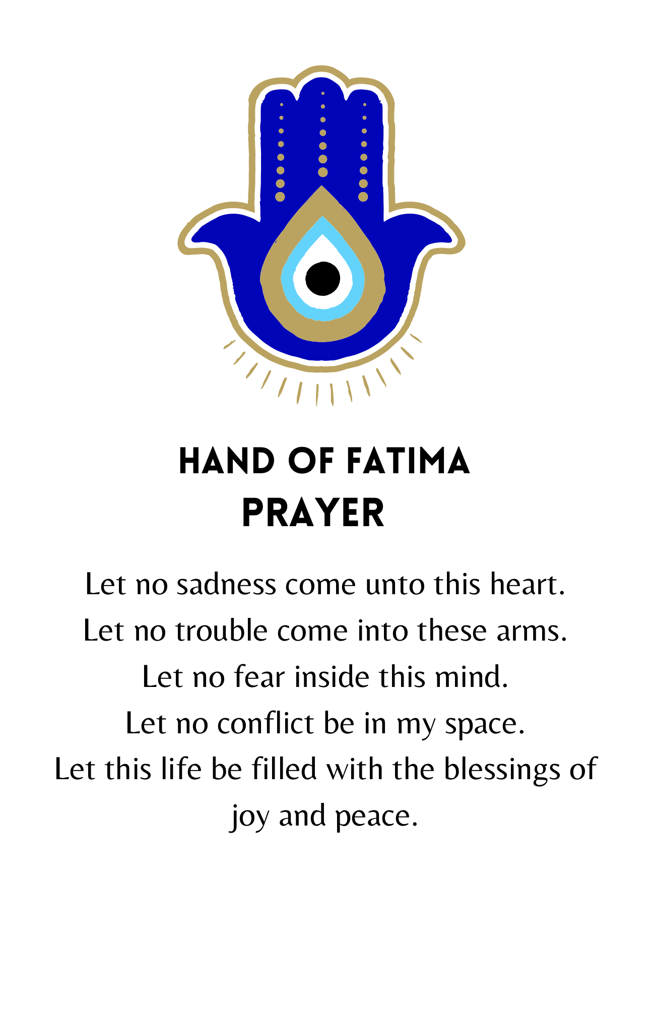 Evil Eye “Hand of Fatima” Charm Bracelet-Bracelets-DopeAlchemy-Light Blue-DopeAlchemy.com