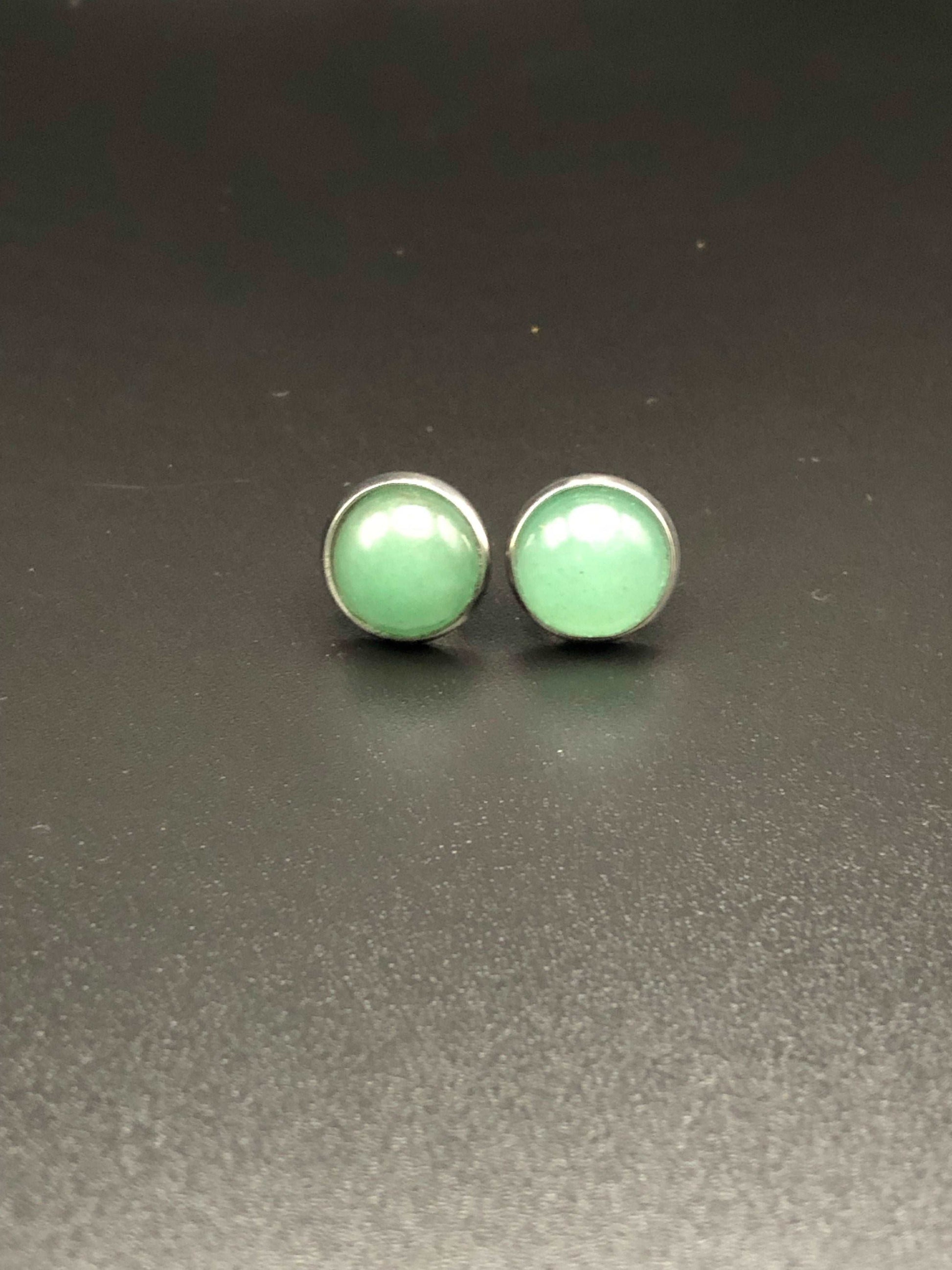 Green Aventurine x Hematite Bracelet & Earring set-Jewelry Sets-DopeAlchemy-DopeAlchemy.com