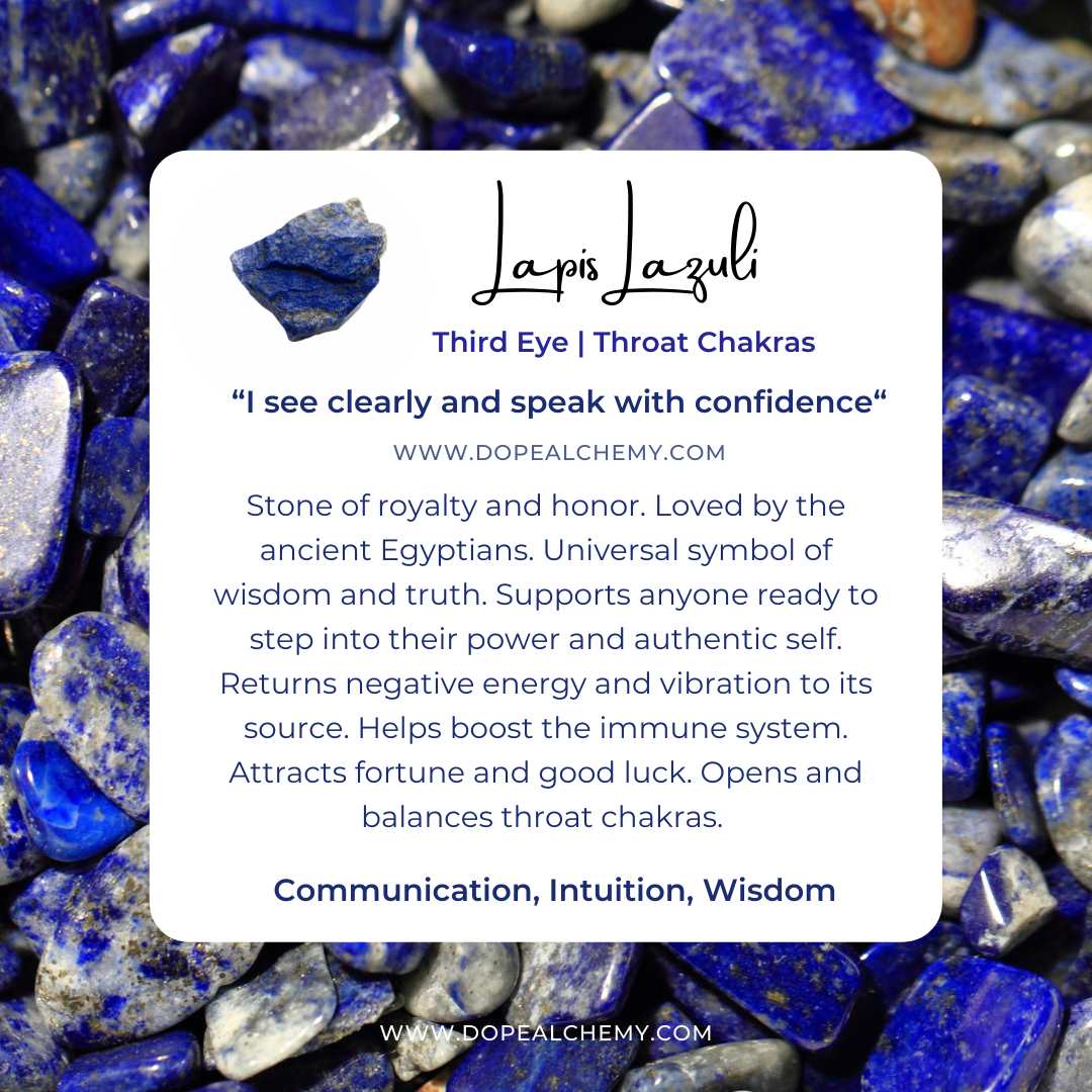 Lapis Lazuli x Eye of Horus Waist beads-Body Jewelry-DopeAlchemy-DopeAlchemy.com