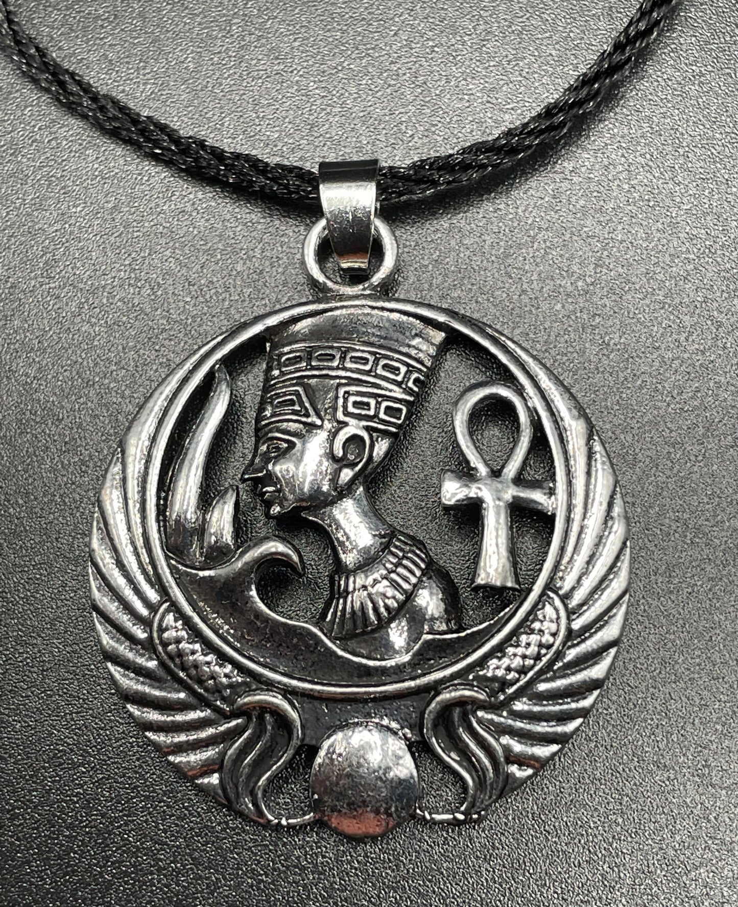 Queen Nefertiti Charm Necklace