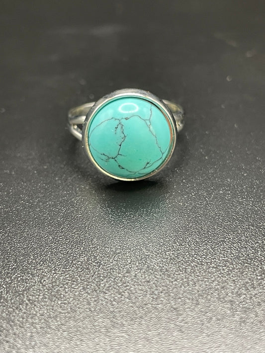 Turquoise x Silver Ring