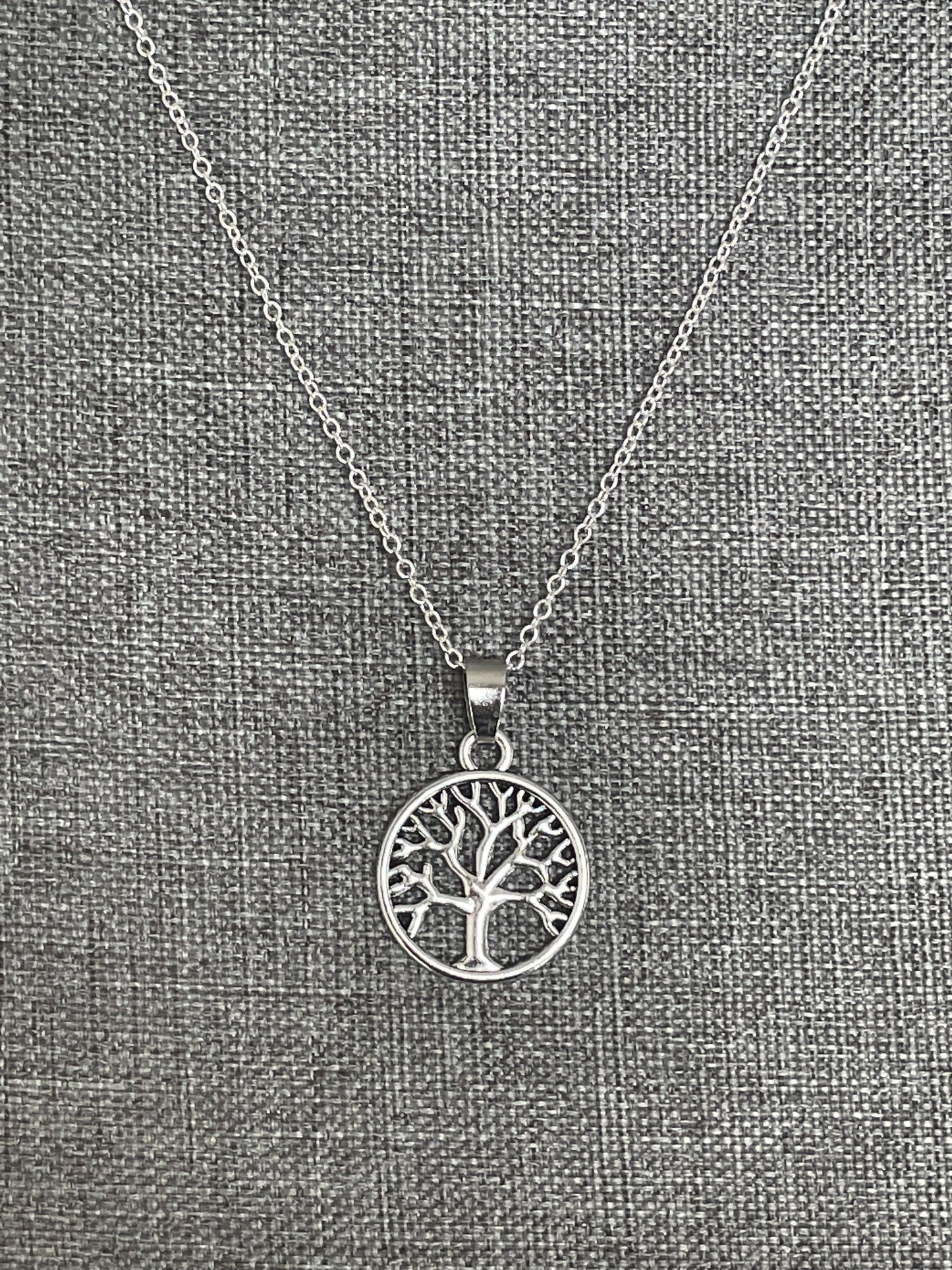 Tree of Life x Silver Charm Necklace