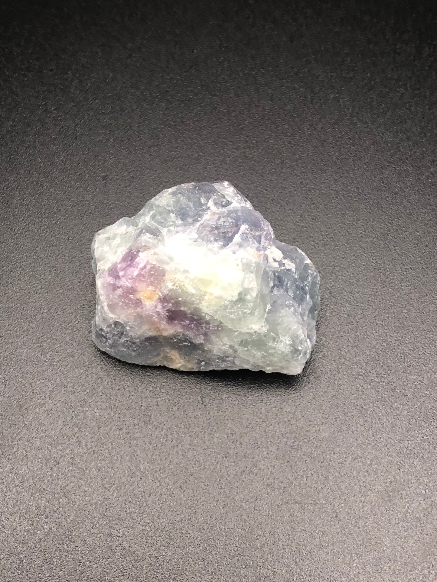 Raw Rainbow Fluorite Stone