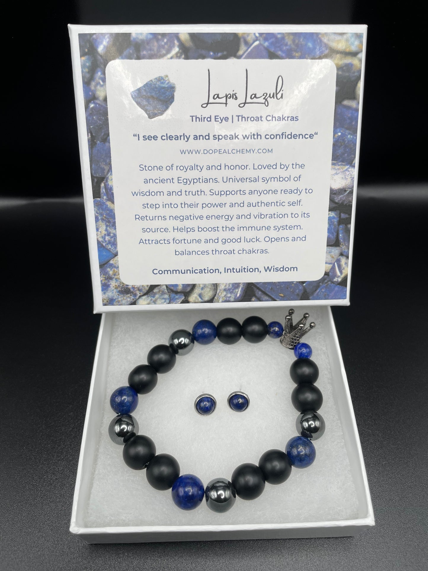 Lapis Lazuli x Hematite x Onyx Gift set
