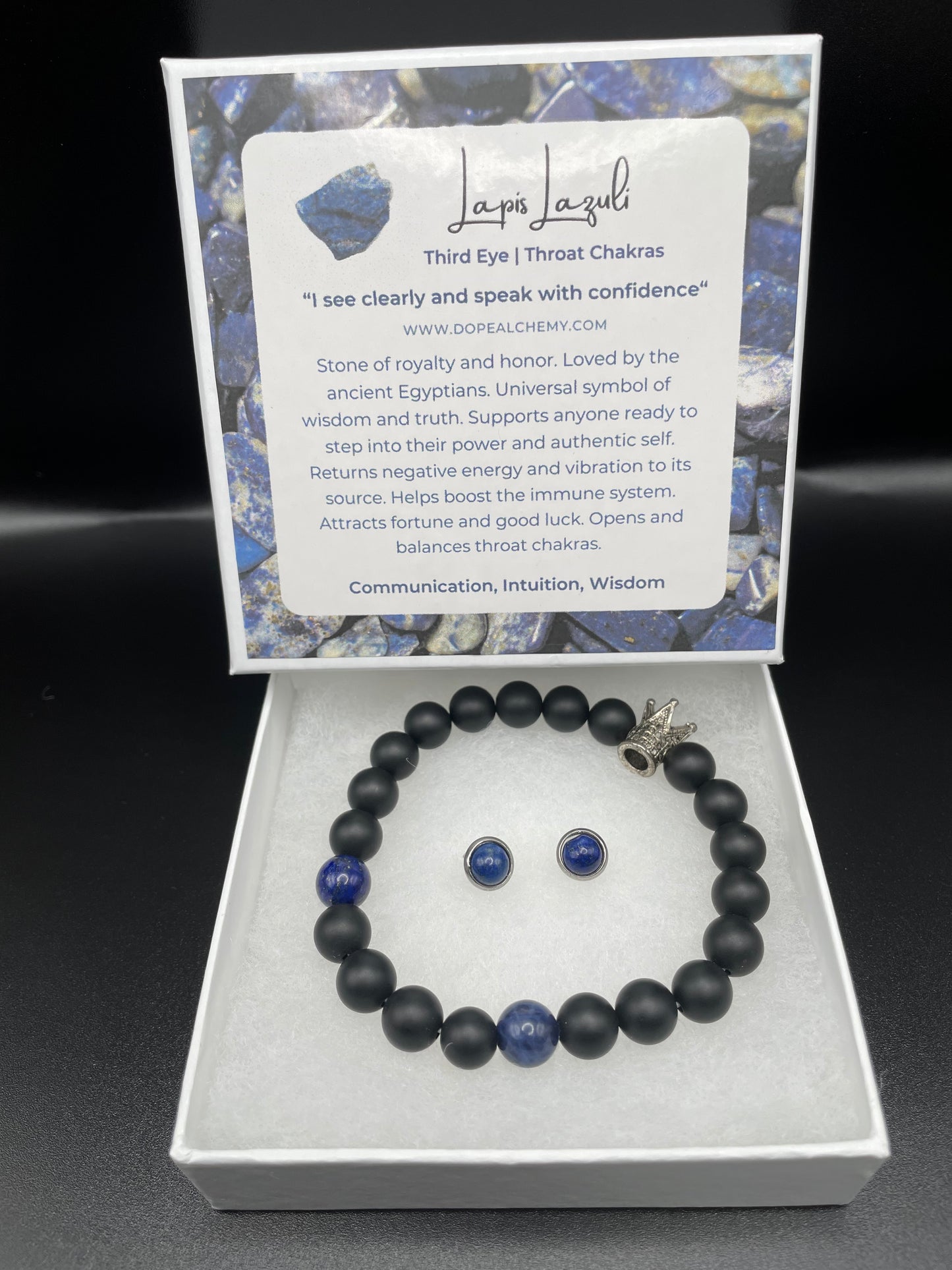 Lapis Lazuli  x Onyx Gift set